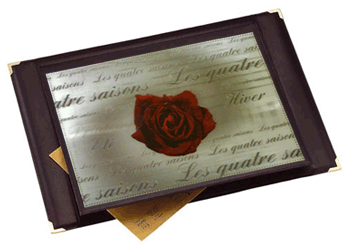 Sous-main lenticulaire